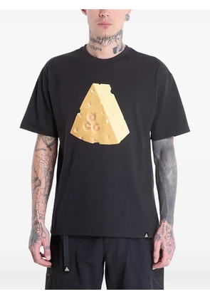 Nike ACG cheese-print T-shirt - Black