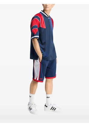 adidas mesh-panelled T-shirt - Blue