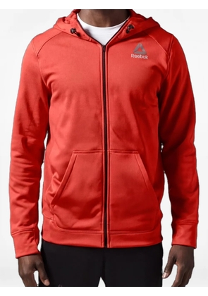 Reebok full zip hooded jacket - Red