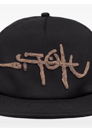 Travis Scott Utopia A4 logo-appliqué cap - Black