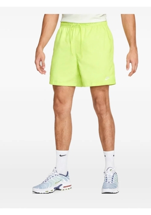 Nike Club embroidered-logo shorts - Green