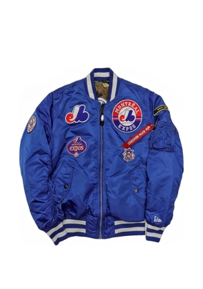 NEW ERA CAP x Alpha Industries reversible bomber jacket - Blue