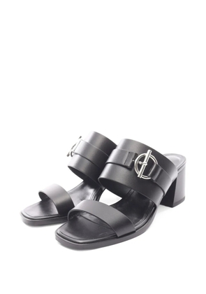 Hermès Pre-Owned Cute 60 black buckled sandals