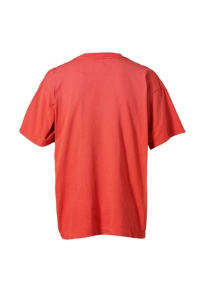 SAINT MXXXXXX graphic-print distressed T-shirt - Red