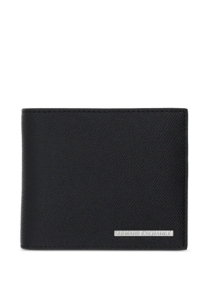 Armani Exchange New York bifold wallet - Black
