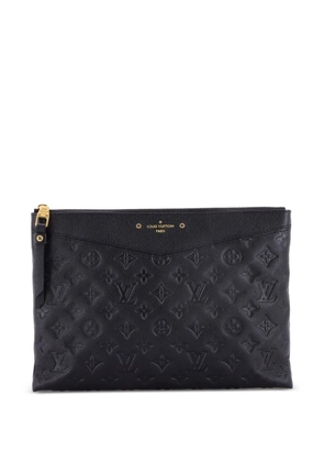 Louis Vuitton Pre-Owned Daily Monogram Empreinte Leather pouch - Black