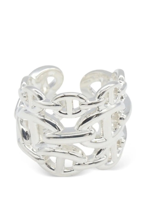 Hermès Pre-Owned 2010s GM Chaîne d'Ancre Enchene ring - Silver