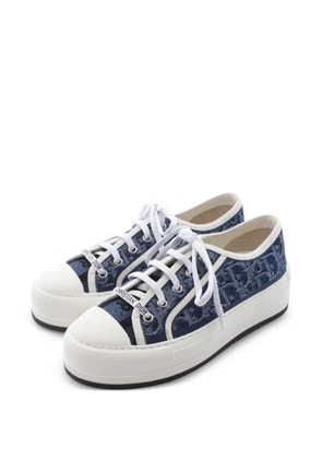 Christian Dior Pre-Owned Walk'n'Dior Oblique sneakers - Blue