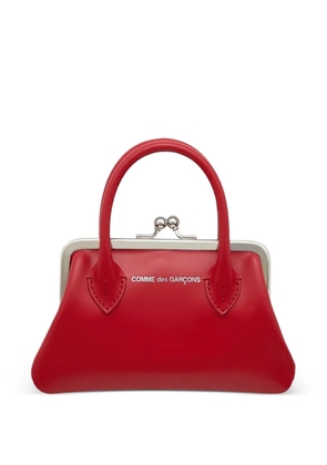 Comme Des Garçons Wallet small leather wallet - Red