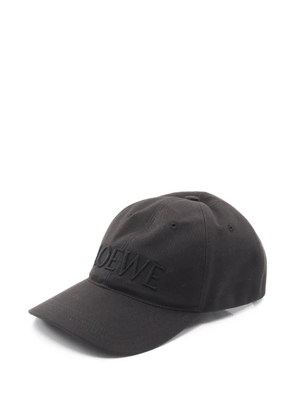 Loewe Pre-Owned 2000s logo-embroidered baseball cap - Black
