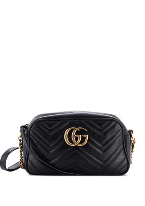 Gucci Pre-Owned GG Marmont Shoulder Bag Matelasse Leather Small crossbody bag - Black