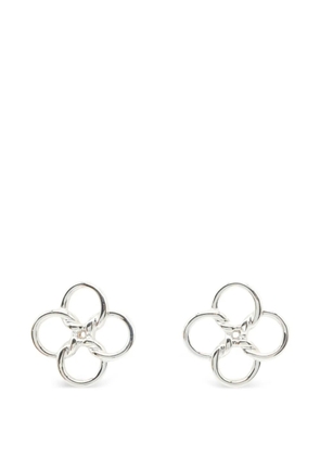 Tiffany & Co Eyewear Quadrofolio earrings Silver