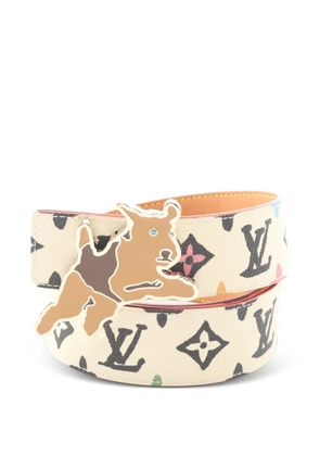 Louis Vuitton Pre-Owned Monogram Craggy reversible belt - Neutrals