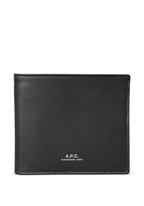 A.P.C. Aly smooth leather wallet - Black