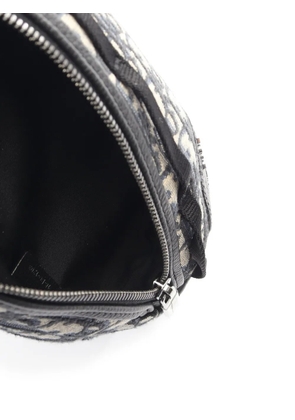 Christian Dior Pre-Owned 2010s Oblique Scarab belt bag - Black