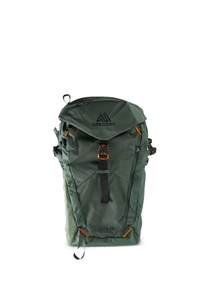 GREGORY Nano 28 logo-print buckle-fastening backpack - Green