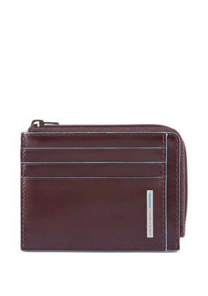 PIQUADRO leather zip-around wallet - Brown