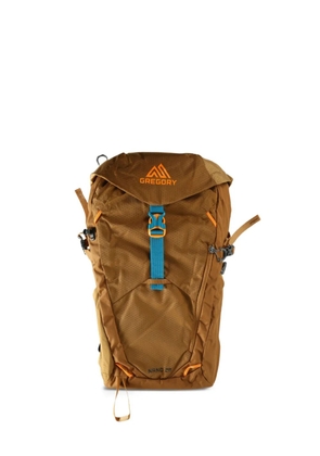 GREGORY Nano 28 logo-print backpack - Brown