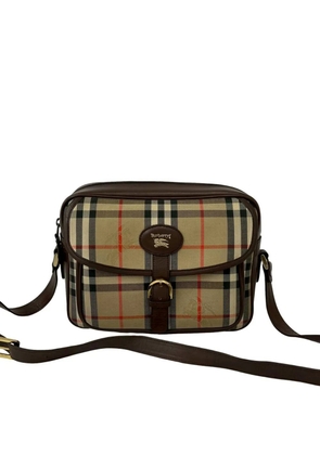 Burberry Pre-Owned 2000-2017 Nova Check Canvas crossbody bag - Neutrals