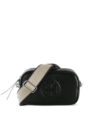Tory Burch mini Miller logo-embossed crossbody bag - Black