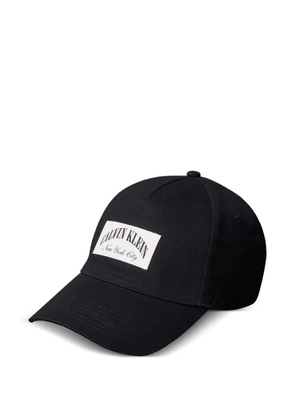 Calvin Klein logo-patch baseball cap - Black