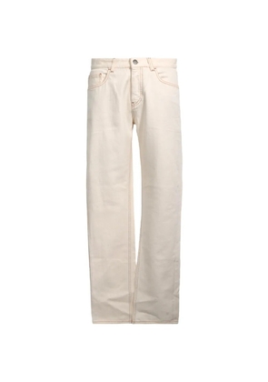 Loro Piana Pre-Owned Slim-fit straight-leg jeans - Neutrals