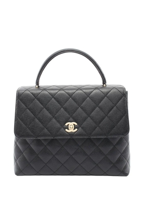 CHANEL Pre-Owned 2000-2002 Matelasse Mini Flap handbag - Black