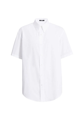 Balmain Balmain Paris shirt in cotton poplin - White