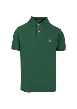 Polo Ralph Lauren embroidered-logo mesh polo shirt - Green