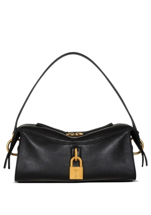 Balmain small Pulse bag in smooth leather - Black