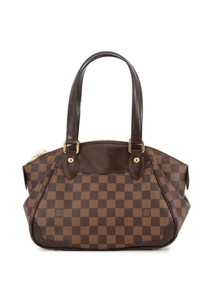 Louis Vuitton Pre-Owned 2021-2026 Damier Ebene Verona PM satchel - Brown