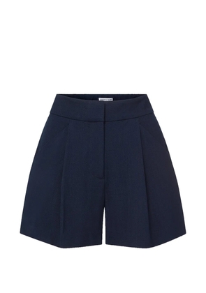 Veronica Beard Marbeau pleated shorts - Blue