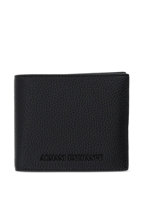 Armani Exchange textured cardholder - Black