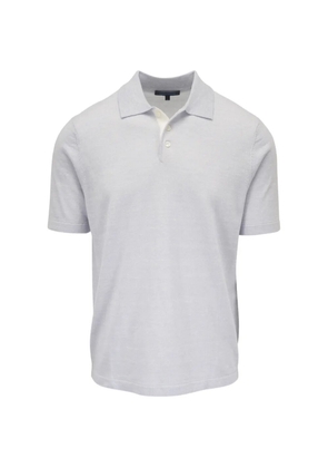 Pya short-sleeve knit polo shirt - Grey