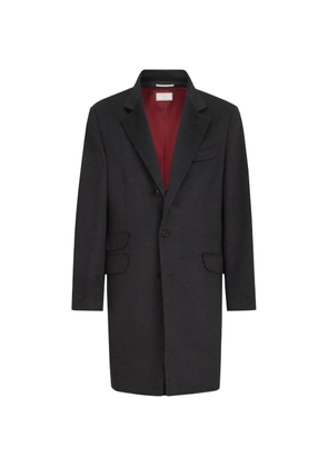 Brunello Cucinelli lightweight virgin-wool cloth coat - Grey