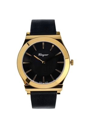 Ferragamo Gancini 41mm watch - Black