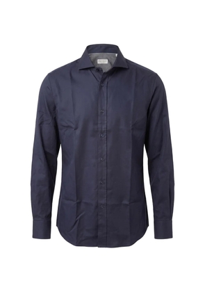 Brunello Cucinelli button-fastening shirt - Blue