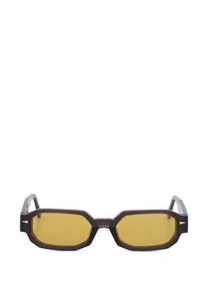 Ahlem geometric-frame sunglasses - Brown