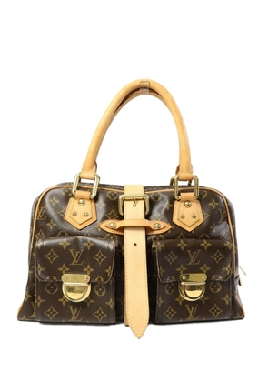 Louis Vuitton Pre-Owned GM Manhattan Monogram canvas tote bag - Brown