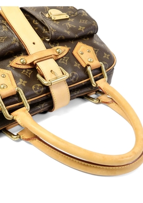 Louis Vuitton Pre-Owned GM Manhattan Monogram canvas tote bag - Brown