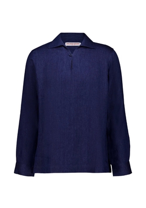 Orlebar Brown Vincent long-sleeve shirt - Blue