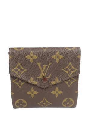 Louis Vuitton Pre-Owned Monogram Porte Monnaie Carte Credit wallet - Brown