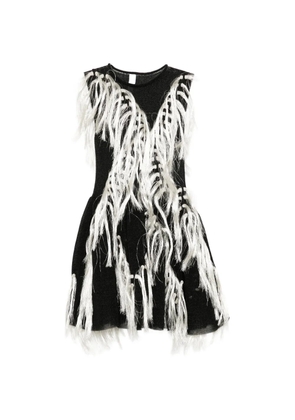 CFCL fringe-trimmed sleeveless top - Black