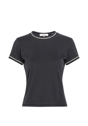 FRAME Ringer contrast-trim T-shirt - Blue
