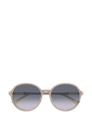 Chloé Eyewear round-frame sunglasses - Neutrals