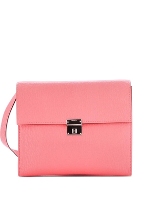 Hermès Pre-Owned Clic Wallet on Strap Chevre Mysore 16 shoulder bag - Pink