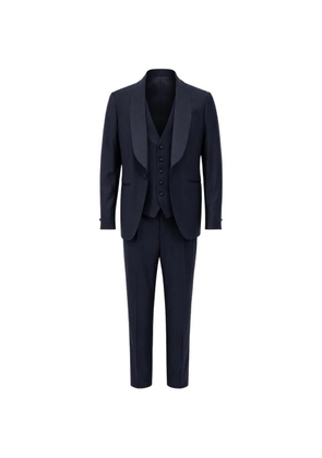 FRANZESE COLLECTION shawl-collar three-piece suit - Blue