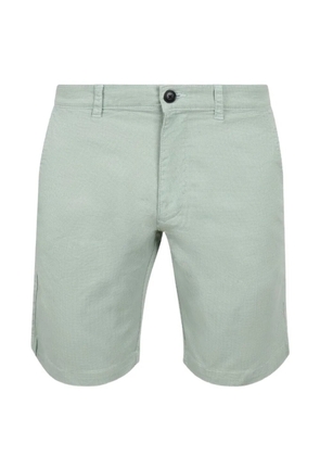 BOSS textured slim-fit shorts - Green