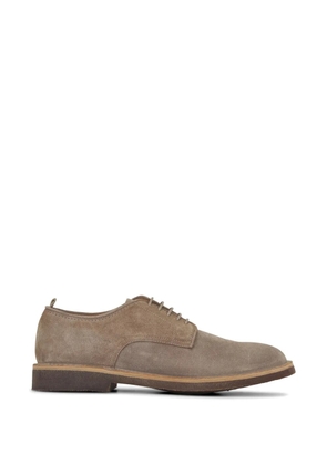 Officine Creative suede derby shoes - Brown