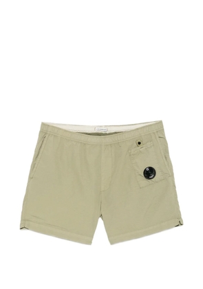 C.P. Company green swim shorts